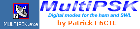 MULTIPSK, un des meilleurs logiciels multimode, si ce n'est le meilleur.