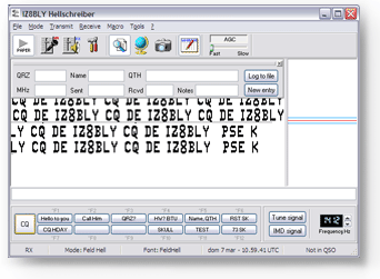 HELLSCREIBER de IZ8BLY